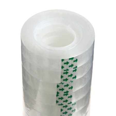 A set of 12 pieces, adhesive tape, 12 mm x 33 m, crystal-transparent-1