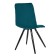 Dining stool Polini Home Berlin SM, color dark turquoise-black