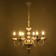 Causte "Florence" 6he14 40W white-gold 60x60x78 cm