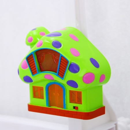 Mobile Musical "Gingerbread House. Owls and butterflies ", groovy-5