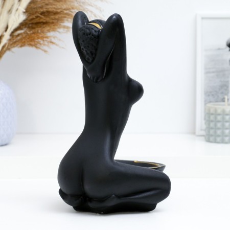 Candy "Mulattus" Black matte 26x16x14cm-2
