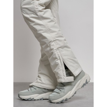 Semi -combinezone female ski insulated, size 46, white color-15