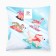 Czech on the pillow Ethel "Snowboarding Dogs" 40x40 cm, 100% p/e, velor