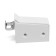 Furniture canopy for hanging the kitchen. cabinets “P02”, white color, heated. 100 kg. steamed, set 2 pcs
