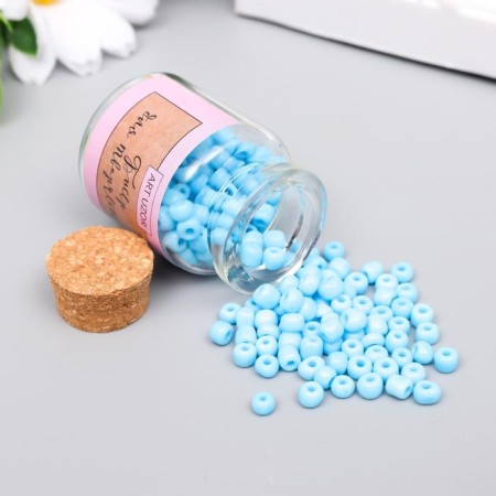 Round 6/0 beads in the bottle "Royal Blue" 20 g-1