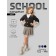 Cardigan for girls, height 140 cm, black color