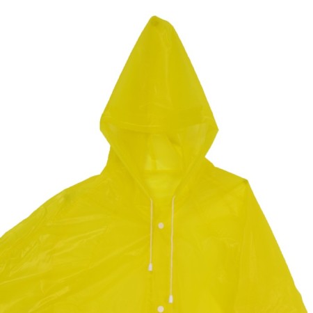 Lightning raincoat with reflective stickers, height 120-160 cm-3