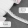 Gum is openwork, 11 mm, 10 ± 1 m, white color