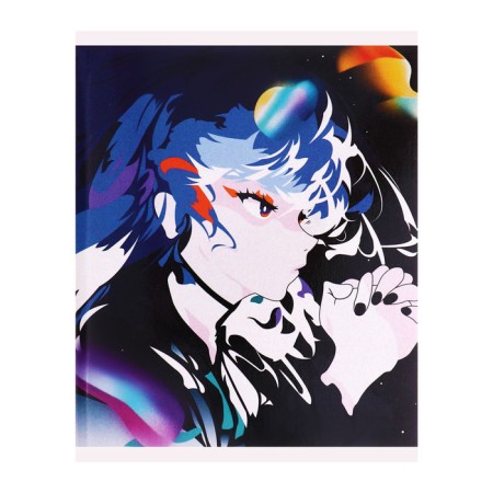 A set of notebooks of 4 pieces, 96 sheets in the Calligrata "anime" cage, cover coated cardboard, glossy lamination, offset unit-5