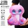 Anti -stress toy "snake", pink