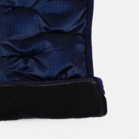 Gloves female, dimensionless, with insulation, blue color-2