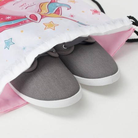 Back for shoes on the lace, white/pink color-3