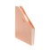A4 vertical tray for A4, plastic, 12 departments, beige pastel