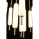 Suspended chandelier Carla LED 3000K 80W