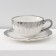 Ceramic tea service "Snow avalanche", 12 items: 6 mugs 80 ml, 6 Smashes d = 11.2 cm, color mix