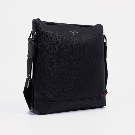 Male bag, black color