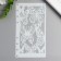 Plastic stencil "openwork butterflies" 17x9.8 cm