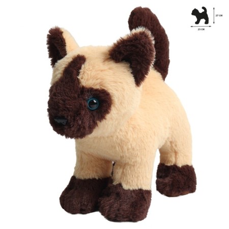 Soft toy "Siamese kitten", 27 cm-3