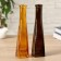 Transparent Strelka Vase 20x4.3x4.3 cm 0.1 l, mix