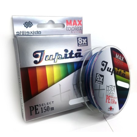 Schii saido jupita 8x, l = 150 m, d = 0.370 mm, test = 20.39 kg, mix.