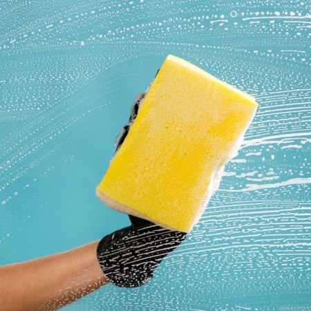 Automobile sponge Grand Caratt, 150 x 100 x 45 mm, mix-5