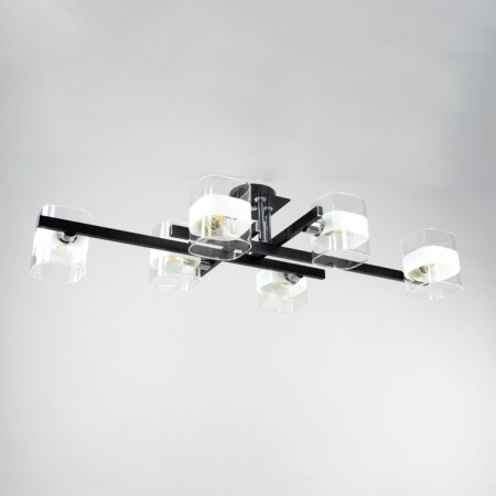 Ceiling chandelier "Virta" E14 6x60 watts-5