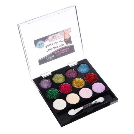 Cosmetics set for girls: shadows, shine, applicator-2