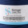 Knitted yarn secondary 90% cotton, 10% p/e, 100m/450 ± 50 g (ultramarin) mix