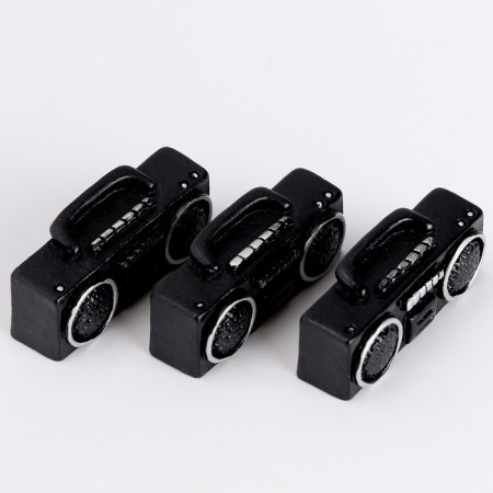 Miniature Puppet "Tape recorder", set of 3 pcs., Size 1 pc. - 3 × 1.2 × 0.7 cm-5
