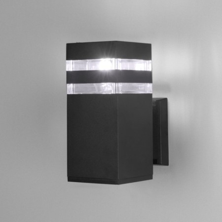 Street wall lamp Arte Lamp Heather A4413L-1BK, E27, 20 W, 9x14x20 cm, black