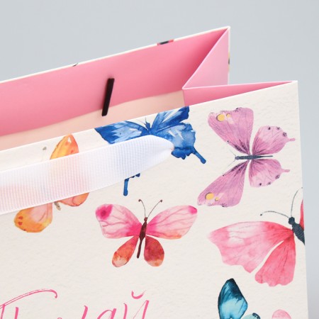 Gift Laminated Horizontal Package, Packing, “Fast with Happiness”, MS 23 x 18 x 10 cm-4