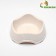 Bamboo bowl 400 ml, 17 x 6 cm, white