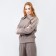 Women's suit (sweater/pants), beige color, size 44
