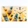 Carty clock, series: interior, "pineapple", smooth move, 35 x 60 cm