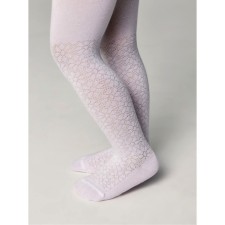 Pantyhose children's cotton CONTE KIDS TIP-Top, height 80-86 cm, white color