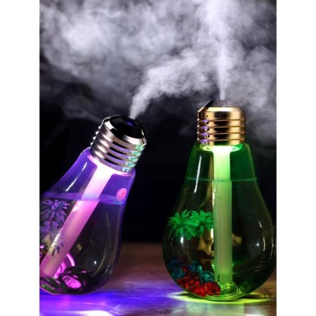 Air humidifier Luazon LHU-06, ultrasound, 400 ml, 2 W, USB, portable, mix-1