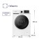 Washing machine Delvento VWC703, class A, 1200 rpm, up to 7 kg, with steam, white and black