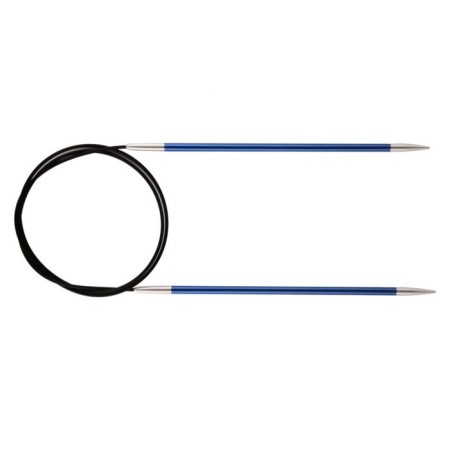 Knitting needles aluminum circular zing Knitpro, 60 cm/4.00 mm 47099