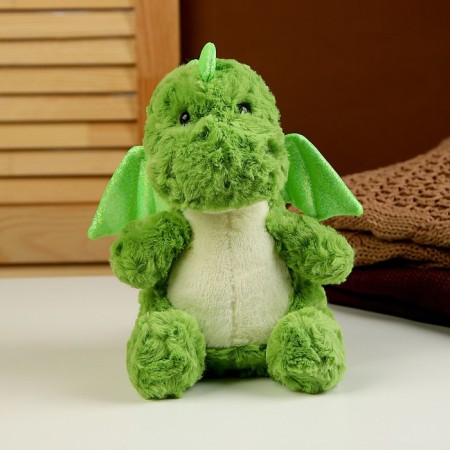 Soft toy "Dragon", 23 cm, green color
