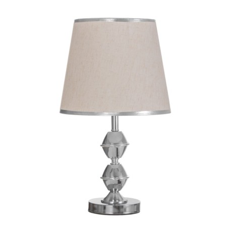 Table lamp "Femi" 1x40W E27 chrome 25x25x43cm-5