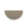 Cappio H001ss bracket handle is semicircle, aluminum, l = 50 mm, m/o 32 mm., Sat color. nickel