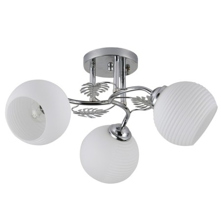 Ceiling light ESCADA, 1119/3PL. 3x40W, e27, 470x470x220 mm, chromium color-1