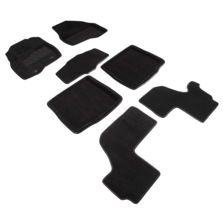 3D mats for Ford Explorer V (3.5l) Sport 2010-2015, a narrow site for the leg