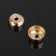 Counter (set of 10pcs) 12 x 7mm cm-298, color gold