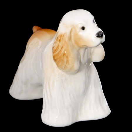 Souvenir "Cocker - Spaniel", standing, 9 × 4 × 6 cm, handmade, porcelain-3
