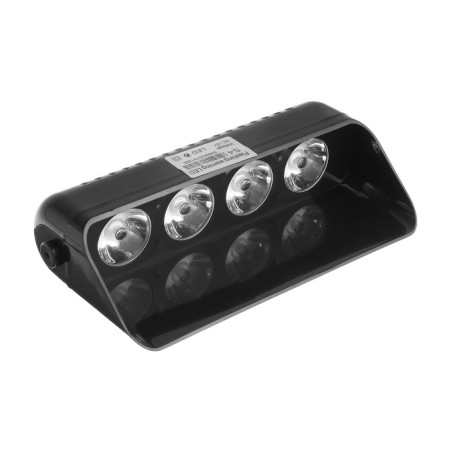 Signal strobe for windshield, 12V, 15 modes, red-blue-1