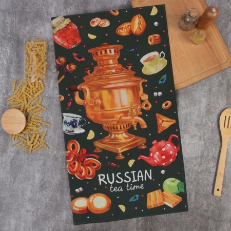 Ethel towel "Samovar" 40x73 cm, 100% HL, sarzha 190 g/m2
