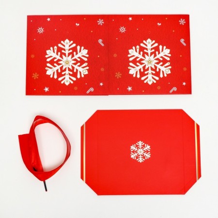 Self -assembly box "Snowflake" 15 x 15 x 15 cm-4