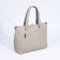 Luggage bag on lightning, 2 external pockets, color gray color