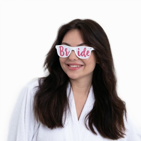 Карнавальный аксессуар- очки "Bride"-5